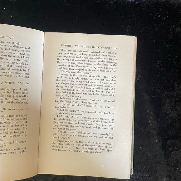 To Have and To Hold by Mary Johnston | 1902 | Antiquarian Antique Book - Picture 13 of 13